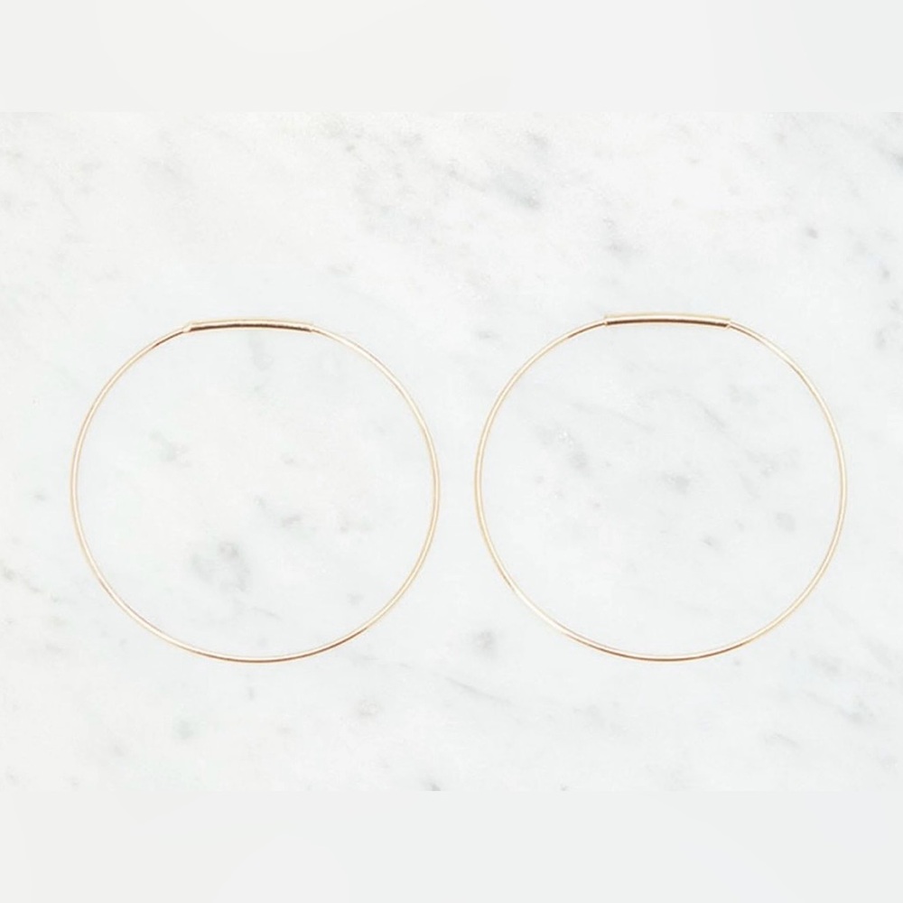 (NWT) Brandy Melville Gold Hoop Earrings